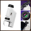 Kids Pocket Mikroskop Detailansicht: Zoom-Rad mit 60x-120x Einstellung und Smartphone-Adapter